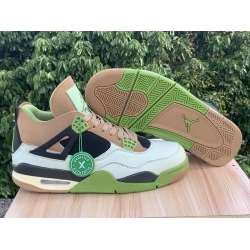 Air Jordan 4 GROGU Men Shoes 23F 027