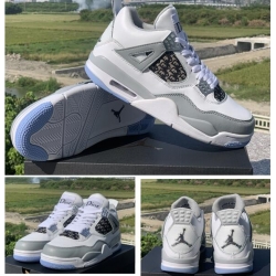 Air Jordan 4 GS Dior Men Basketball Shoes