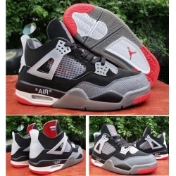 Air Jordan 4 OFF-WHITE X Men 2020 Shoes