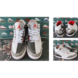 Air Jordan 4 Retro 2020 White Mix Black Men Shoes