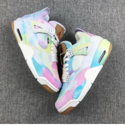 Air Jordan 4 Retro Levis Rainbow Men Shoes