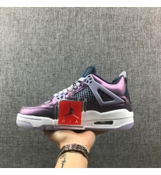 Air Jordan 4 Retro Purple chameleon Men Shoes