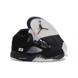 Air Jordan 5 Men Shoes Black White