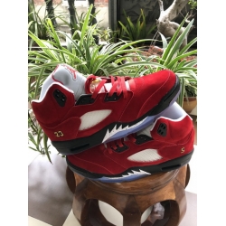 Air Jordan 5 Retro 2019 New Red Men Basketball Shoes