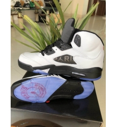 Air Jordan 5 Retro Paris Saint Germany White Men Shoes