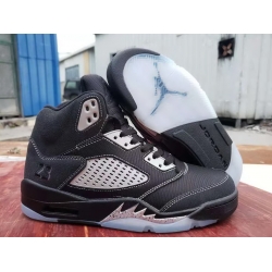 Men Jordan 5 2021Black Shoes