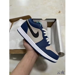 Air Jordan 1 Men Low Shoes 23F 111