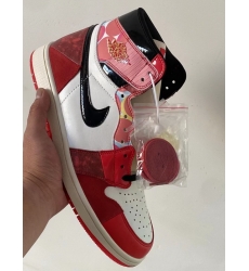 Air Jordan 1 Men Spyderman Shoes  23F 056