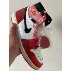 Air Jordan 1 Men Spyderman Shoes  23F 056