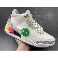 Air Jordan 3 Balvin x Men Shoes 23F 026