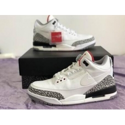 Air Jordan 3 Retro Big Nike Logo Men Shoes