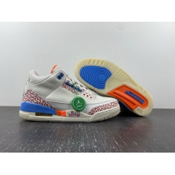 Air Jordan 3 Retro White Orange 23F 049