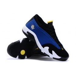 Women Air Jordan 14 Shoes Blue White