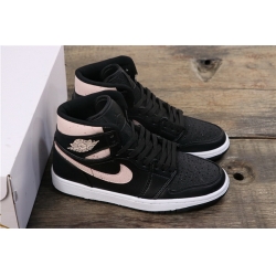 Air Jordan 1 Retro High Premium black marble Women Shoes