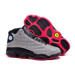 Air Jordan 13 Shoes 2015 Womens Grey Black Red