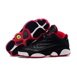 Air Jordan 13 Shoes 2015 Womens Low Black Red