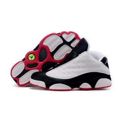 Air Jordan 13 Shoes 2015 Womens Low White Black Red