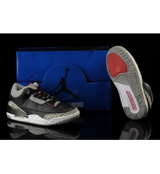 Air Jordan 3 Shoes 2013 Womens New Style Black Grey Red