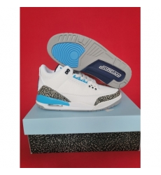 Air Jordan 3 Women Shoes White Gray