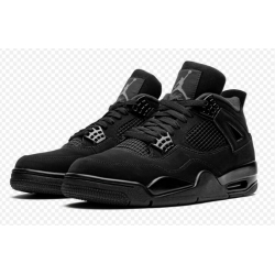 Air Jordan 4 Retro Black Cat 2020 Women Shoes