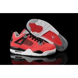 Air Jordan 4 Shoes 2013 Womens Red Black Grey