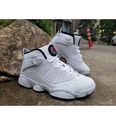 Air Jordan 6 Retro 6 Rings Women Shoes White