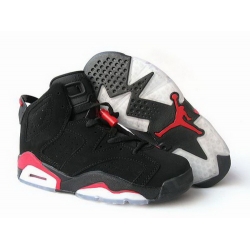 Womens Air Jordan 6 Black Red