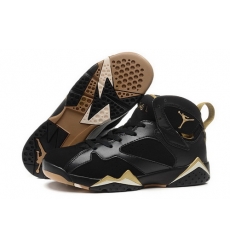 Air Jordan 7 Shoes 2015 Womens Black Gold