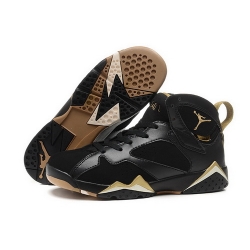 Air Jordan 7 Shoes 2015 Womens Black Gold