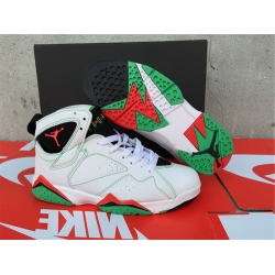 Air Jordan 7 Shoes 2015 Womens White Green Red