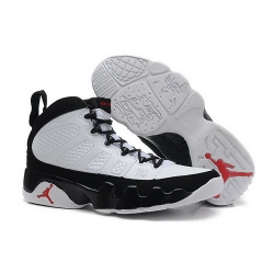 Air Jordan 9 Shoes 2014 Womens White Black