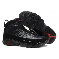 Air Jordan 9 Women Shoes Black