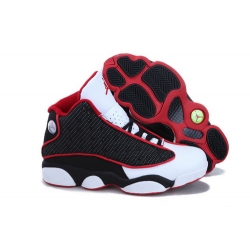 Air Jordan 13 Shoes 2013 Womens Black White Red