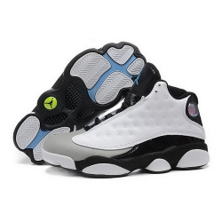 Air Jordan 13 Shoes 2015 Womens Count White Grey Black