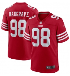 Javon Hargrave San Francisco 49ers Nike Game Player Jersey Red