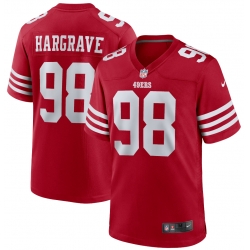 Javon Hargrave San Francisco 49ers Nike Game Player Jersey Red