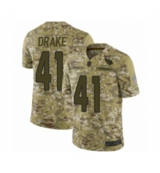 Men Arizona Cardinals #41 Kenyan Drake Limited Camo 2018 Salute to Service Football Jersey