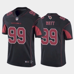 Men Arizona Cardinals 99 J J  Watt Color Rush Black Jersey