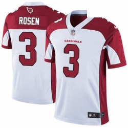 Men Nike Arizona Cardinals 3 Josh Rosen White Vapor Untouchable Limited Player NFL Jersey