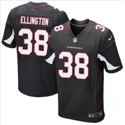 Nike Arizona Cardinals #38 Andre Ellington Black Alternate Mens Stitched NFL Elite Jersey