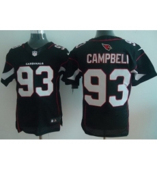 Nike Arizona Cardinals 93 Calais Campbell Black Elite NFL Jersey