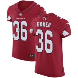 Nike Cardinals #36 Budda Baker Red Team Color Mens Stitched NFL Vapor Untouchable Elite Jersey