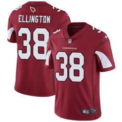 Nike Cardinals #38 Andre Ellington Red Team Color Mens Stitched NFL Vapor Untouchable Limited Jersey