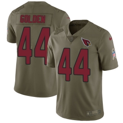 Nike Cardinals #44 Markus Golden Olive Mens Stitched NFL Limited 2017 Salute to Service Jersey