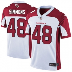 Nike Cardinals 48 Isaiah Simmons White Men Stitched NFL Vapor Untouchable Limited Jersey