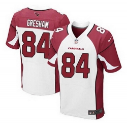 Nike Cardinals #84 Jermaine Gresham White Mens Stitched NFL Elite Jersey