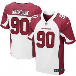 Nike Cardinals #90 Robert Nkemdiche White Mens Stitched NFL Elite Jersey