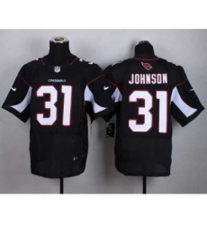 nike nfl jerseys arizona cardinals 31 johnson black[Elite][johnson]