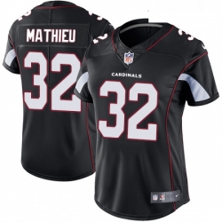 Womens Nike Arizona Cardinals 32 Tyrann Mathieu Black Alternate Vapor Untouchable Limited Player NFL Jersey