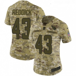 Womens Nike Arizona Cardinals 43 Haason Reddick Limited Camo 2018 Salute to Service NFL Jersey